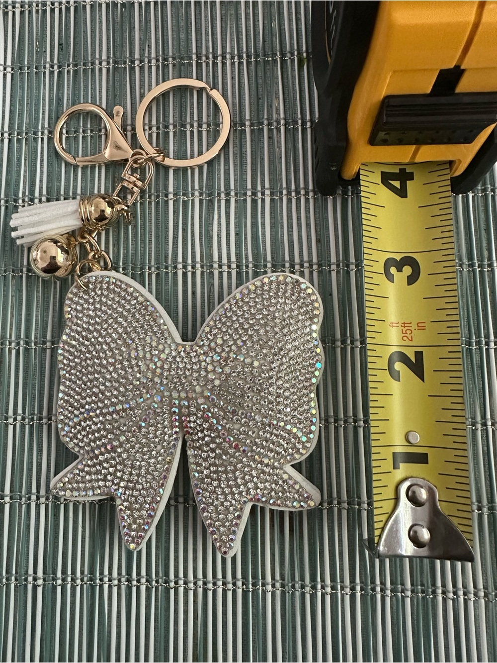 Bling Bow Bag Charm